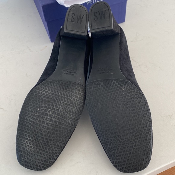 Stuart Weitzman Mary Mid Suede Pumps - Picture 7 of 12